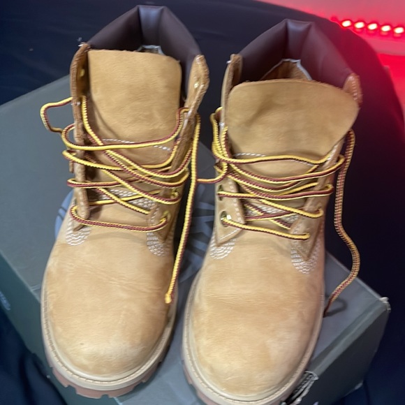 Timberland 6in premium waterproof boot (wheat) - Picture 3 of 6